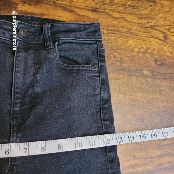 American Eagle Jeans 2 S Jegging Highest Rise Next Level Stretch Black Wash - Picture 8 of 12